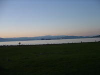 Sunset At Ferry Point